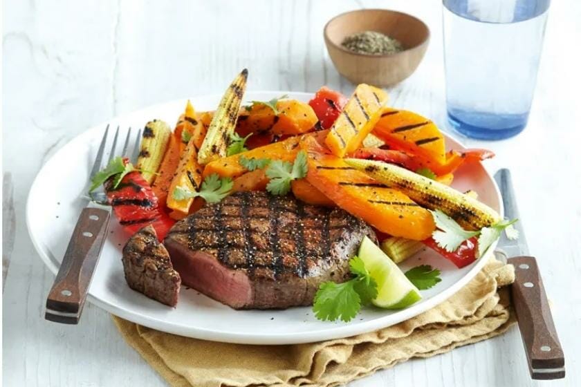 Sirloin Steak & Sweet Potato Fries