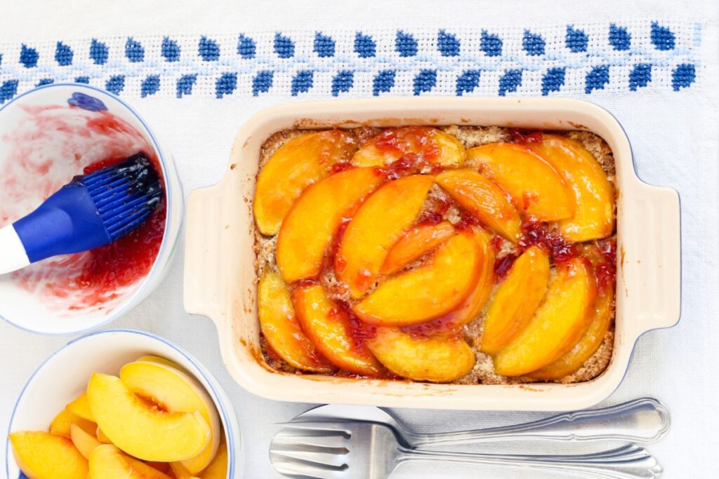 Peach Pudding