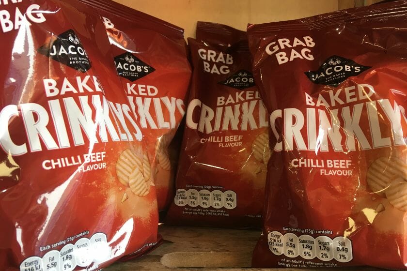 Jacob's Baked Crisps Syn Values