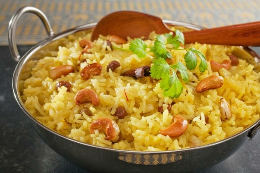 Syn Values Of Pilau Rice