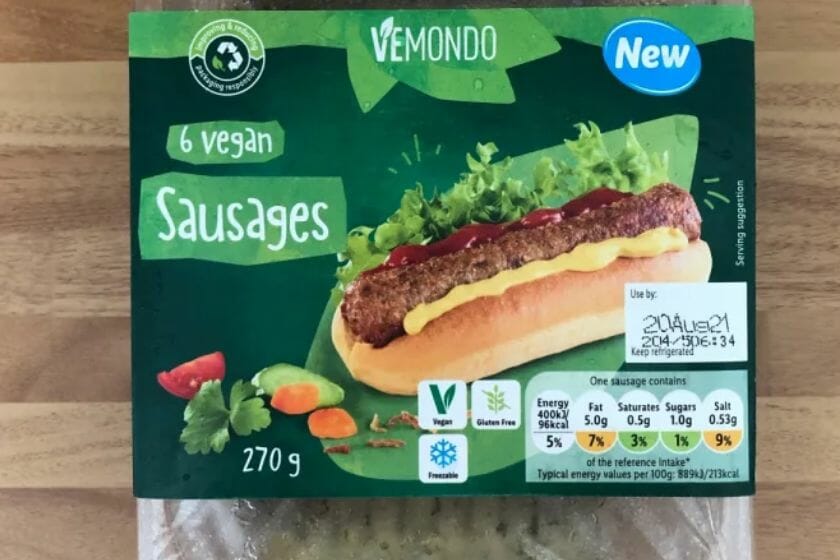 Syn Values Of Lidl Sausages