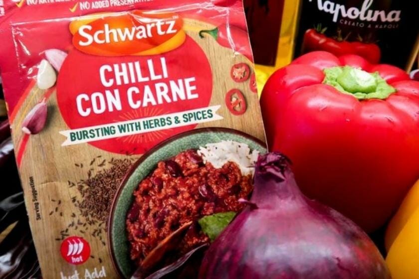 Is The Chilli Con Carne Mix By Schwartz High In Syns?