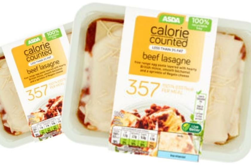 Syn Values Of Asda Calorie Counted Meals