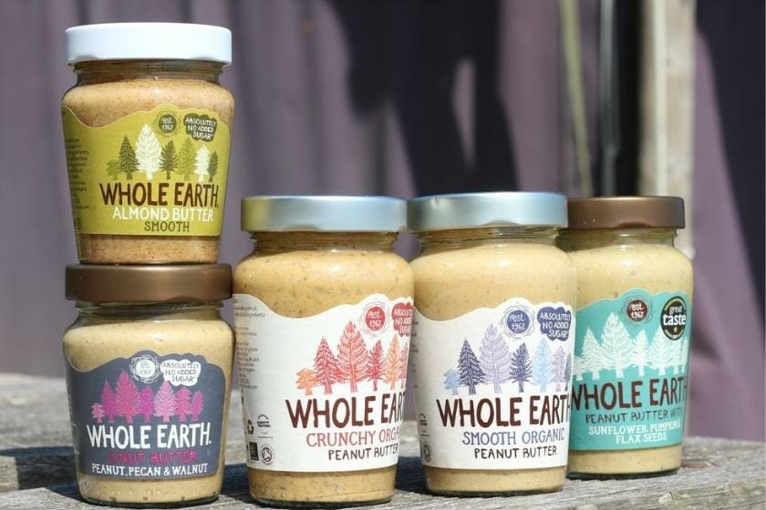 Syn Values Of Whole Earth Peanut Butter