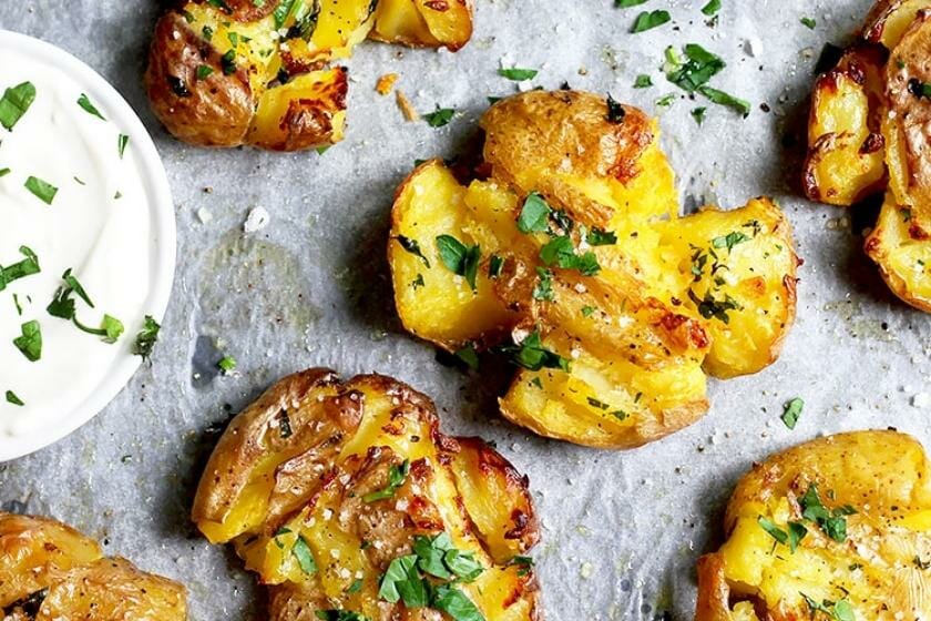 Our Best SW Crushed New Potato Recipe