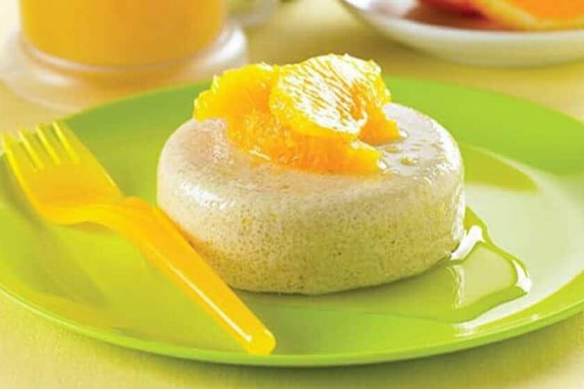 Our Orange Semolina SW Pudding