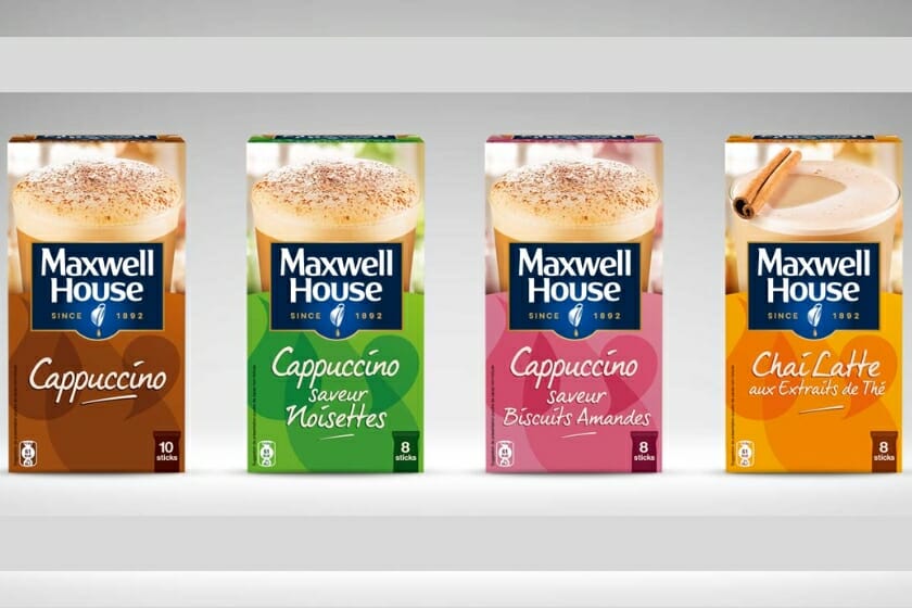 Syn Values Of Maxwell House Cappuccinos