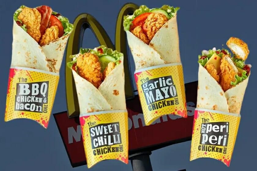 Syn Values Of McDonald's Grilled Chicken Wraps