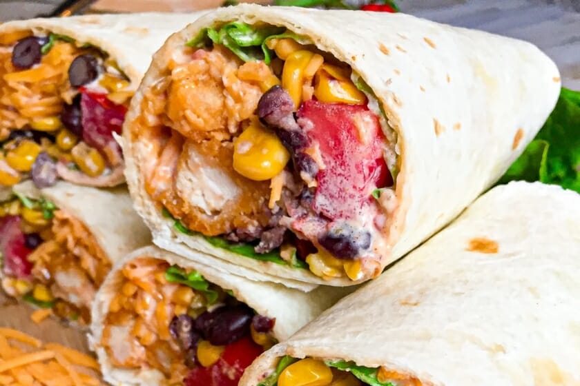 Our SW Chicken Wrap Recipe