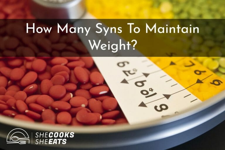 How Many Syns Per Day Are You Allowed? Find Out Here! She Cooks She Eats The Healthier